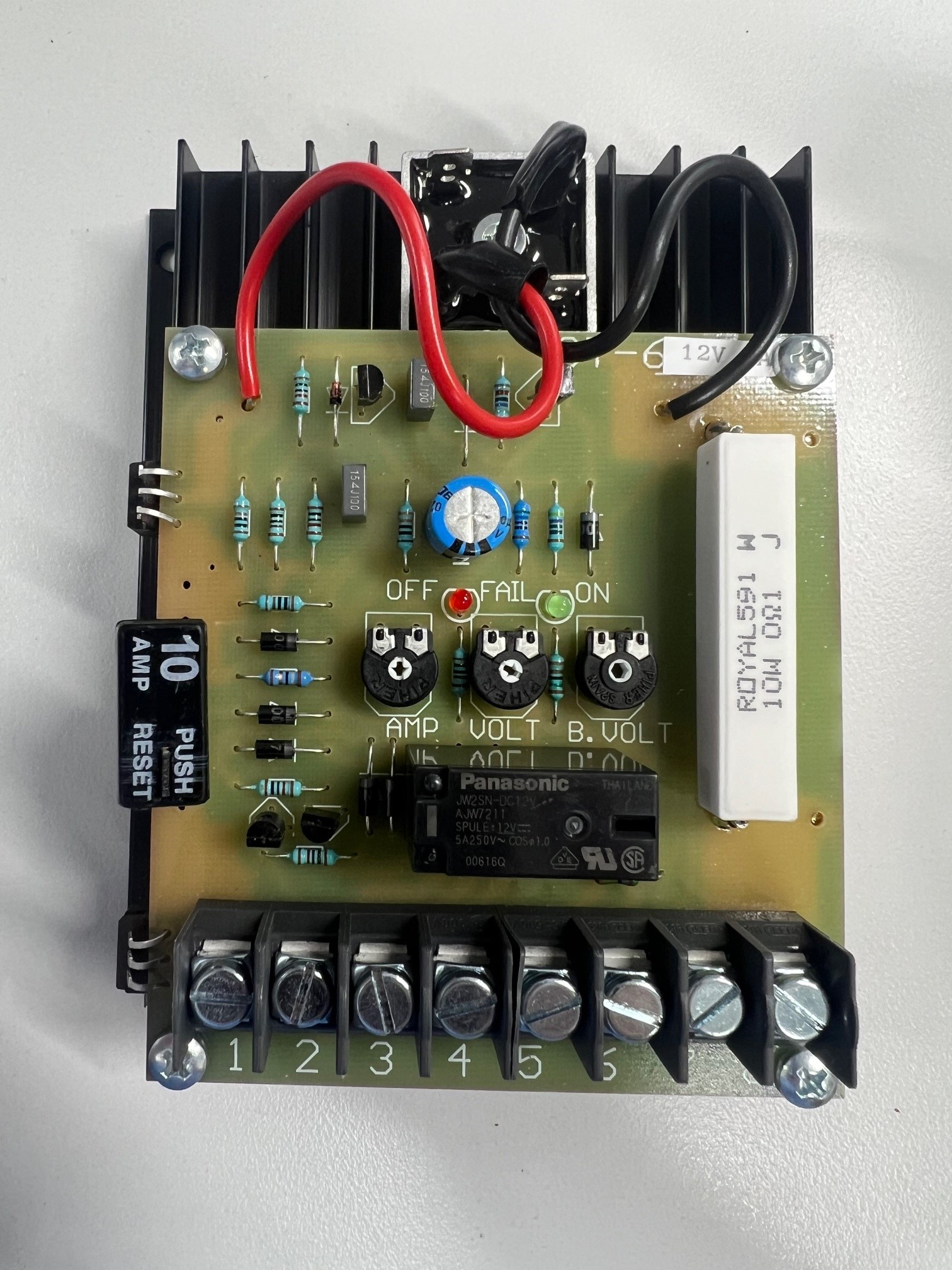 2008 Battery Charger to suit Aline Switchboards Panels – 12v and 24v